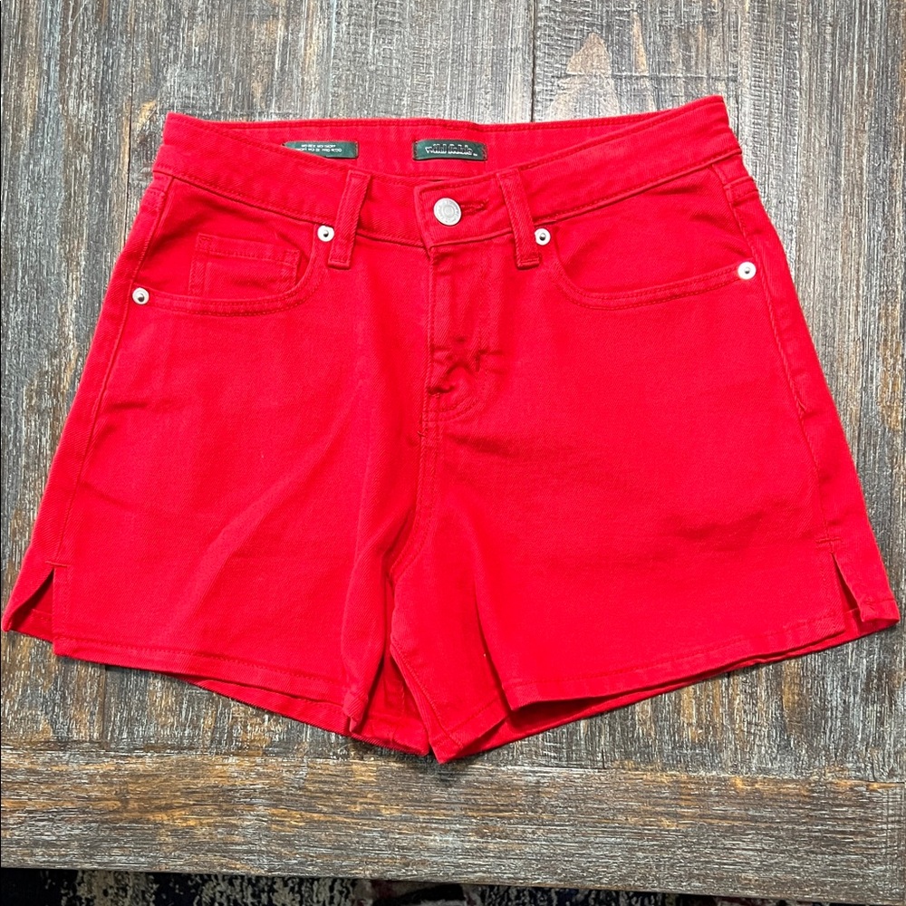 Wild Fable Red Women's Jean Shorts
